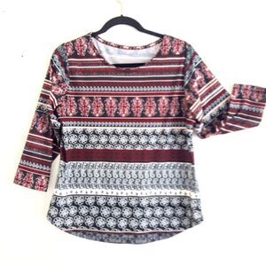 2/$35 Sale ALIA Petite Med Top Euc